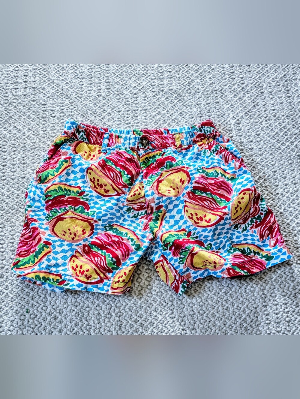 Chubbies M Hamburger Cotton Short Shorts